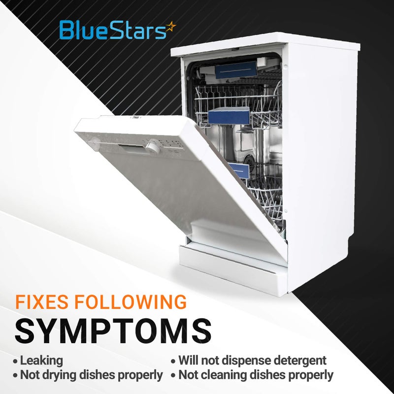 BlueStars 8558307 Dishwasher Dispenser Cap - Ultra Durable Rinse Aid Cap - Compatible with Whirlpool Kenmore Dishwashers - Replaces WP8558307 8193984 8539095 PS11746426 AP6013204 - PACK OF 2 - Image 3